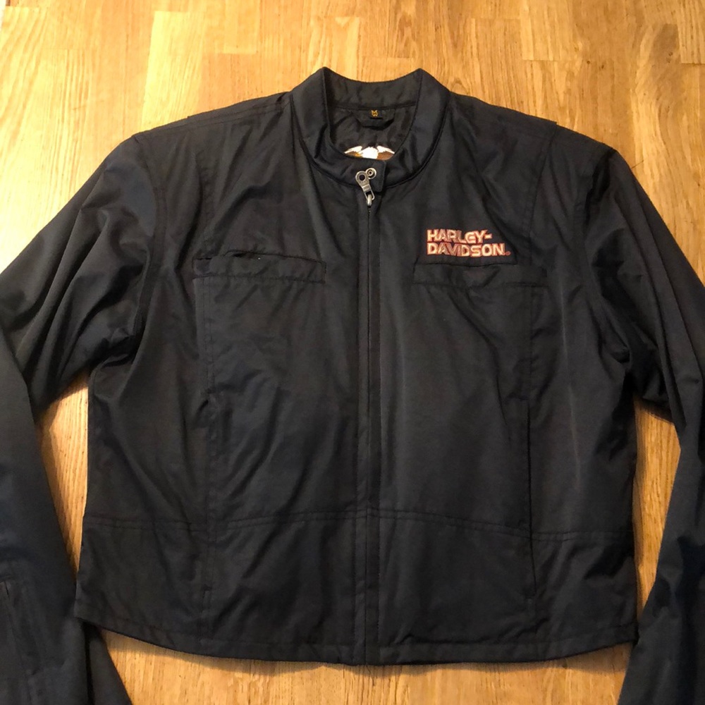 Harley Davidson Women's M Riding Jacket w scarf